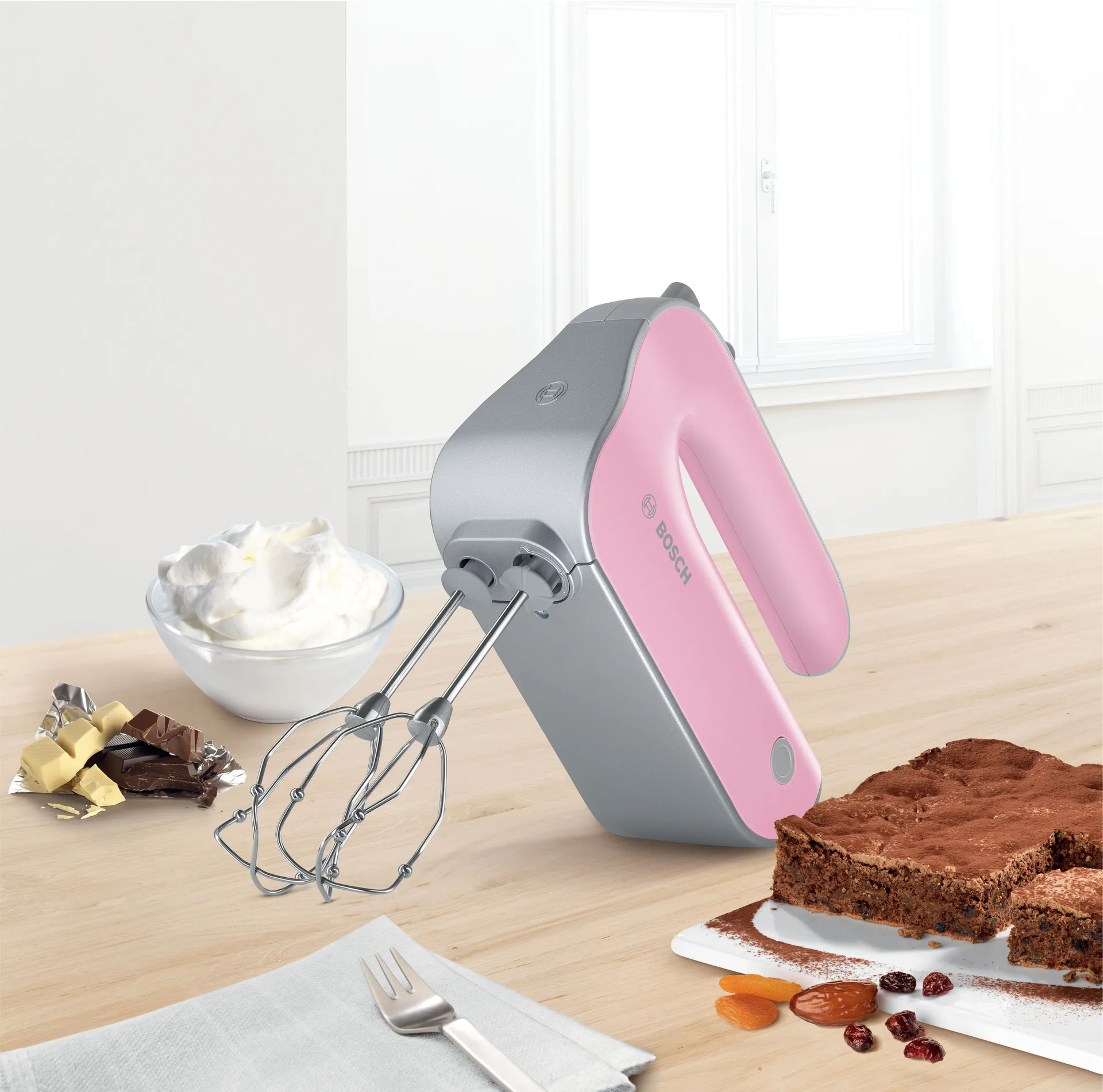 Bosch Styline MFQ4030 sähkövatkain 500W, Vaaleanpunainen-harmaa Bosch
