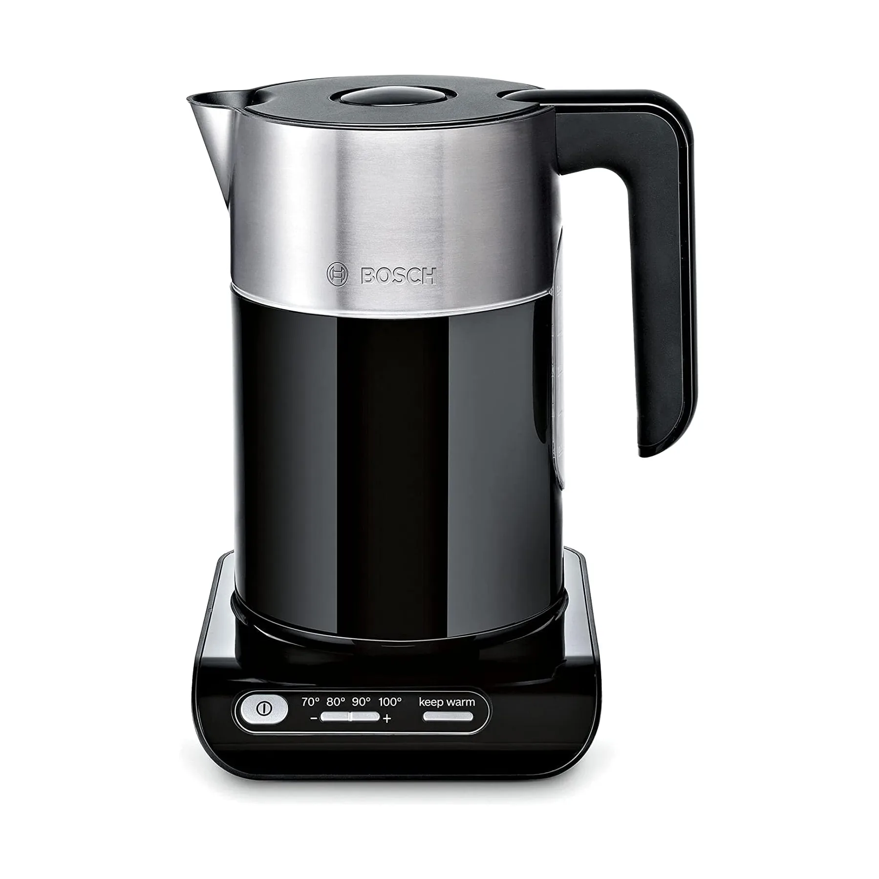Bosch Styline TWK8613P vedenkeitin lämpötilansäädöllä, 1,5 L Bosch
