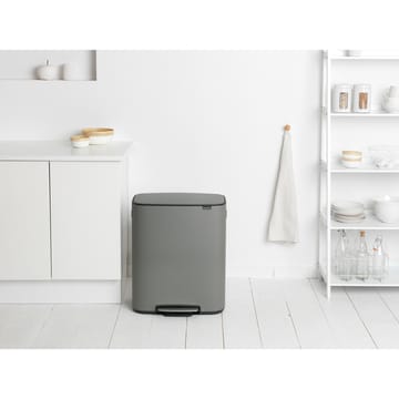 Bo bin poljinroskis 2x30 L - Mineral concrete grey - Brabantia
