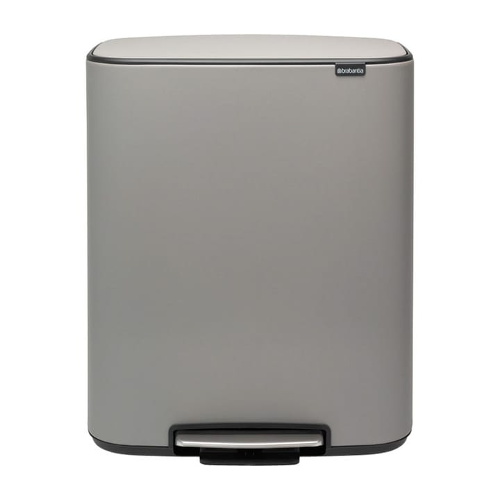 Bo bin poljinroskis 2x30 L, Mineral concrete grey Brabantia