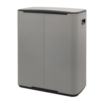 Bo bin poljinroskis 2x30 L - Mineral concrete grey - Brabantia