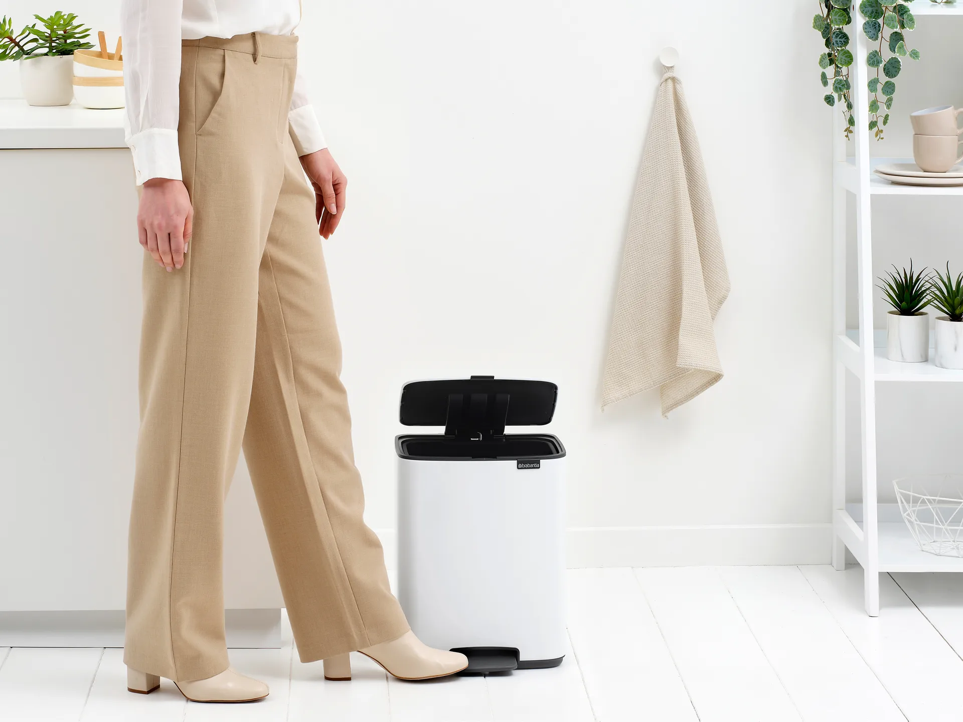 Bo poljinroskakori 12 l, Valkoinen Brabantia