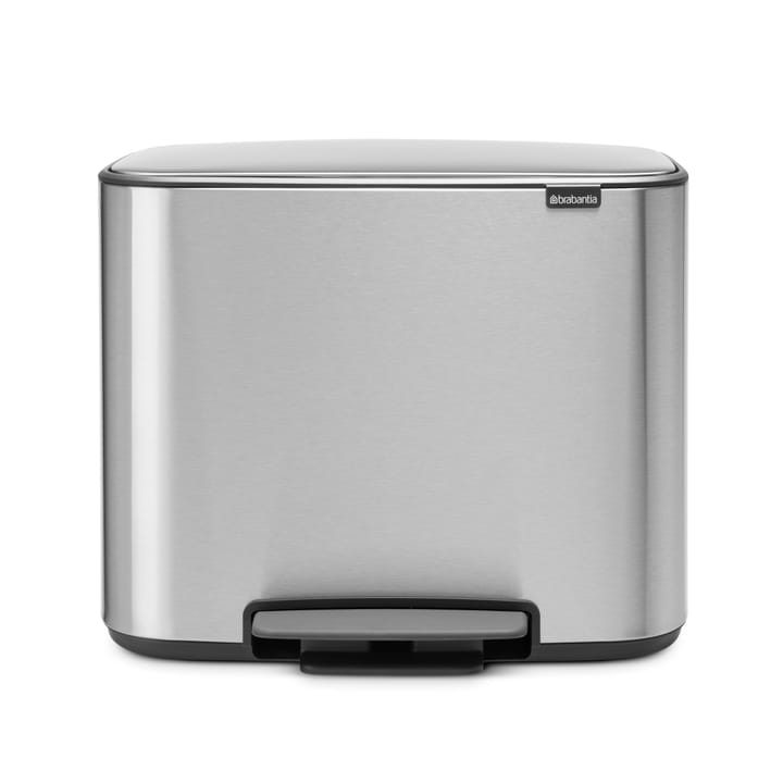 Bo poljinroskasäiliö 11 + 23 l, mineral steel FFP Brabantia