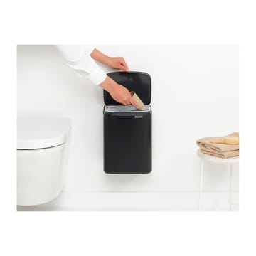 Bo roskakori 7 l - Matte black - Brabantia