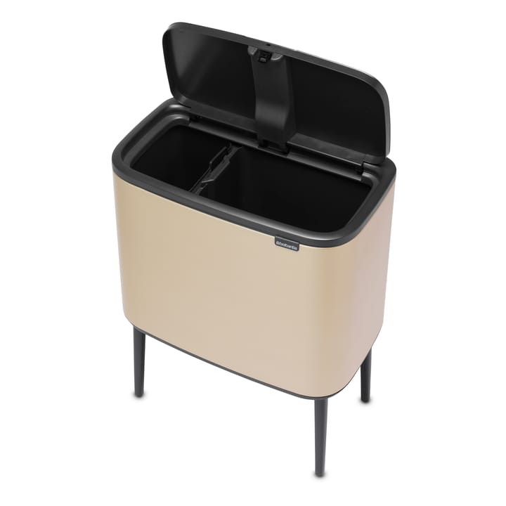 Bo touch bin 11+23 litraa, Metallic Gold Brabantia