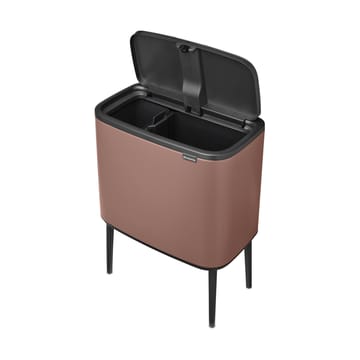 Bo touch bin 11+23 litraa - Satin Taupe - Brabantia