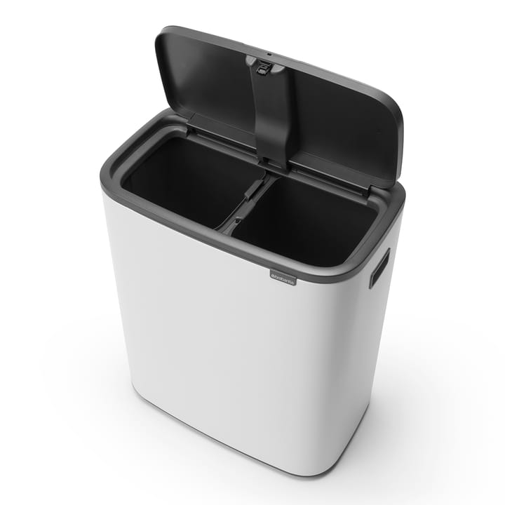 Bo touch bin 2x30 L, Valkoinen Brabantia