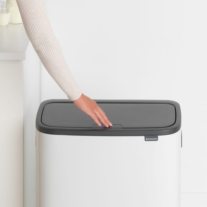 Bo touch bin 2x30 L, Valkoinen Brabantia