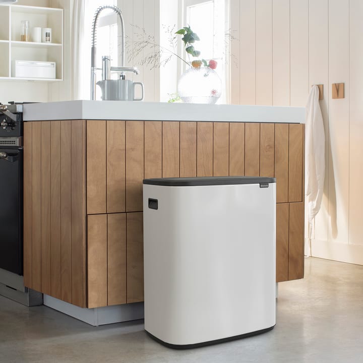 Bo touch bin 2x30 L, Valkoinen Brabantia