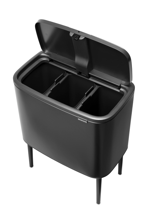 Bo touch bin 3 x 11 litraa, Confident Grey Brabantia