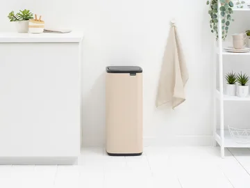 Bo Touch Bin 30 l - Soft Beige - Brabantia