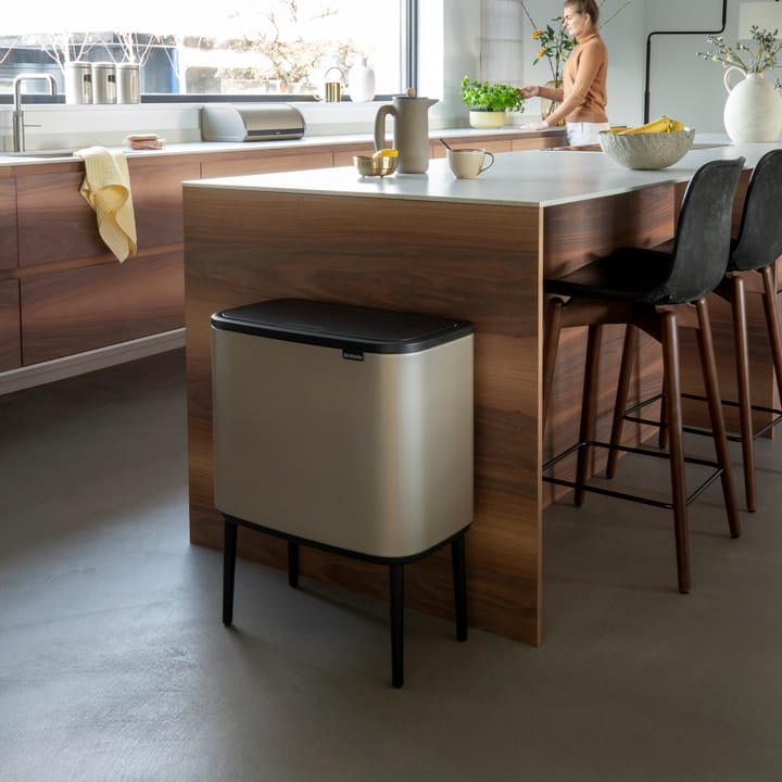 Bo touch bin 36 litraa, Metallic Gold Brabantia