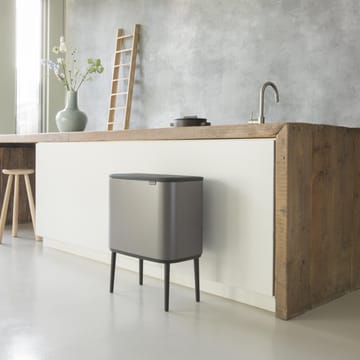 Bo touch bin 36 litraa - platinum - Brabantia