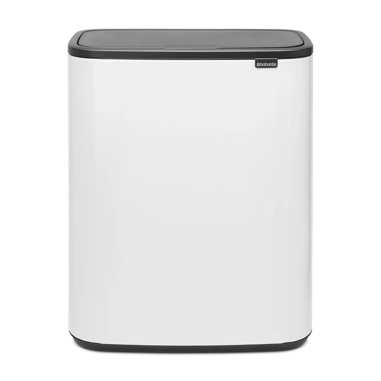 Brabantia Bo touch bin 60 L Valkoinen