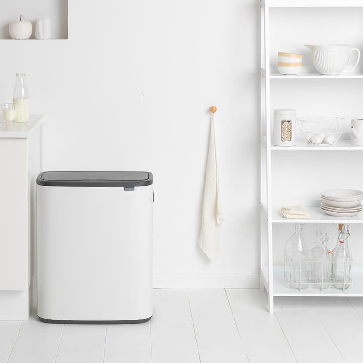 Bo touch bin 60 L, Valkoinen Brabantia