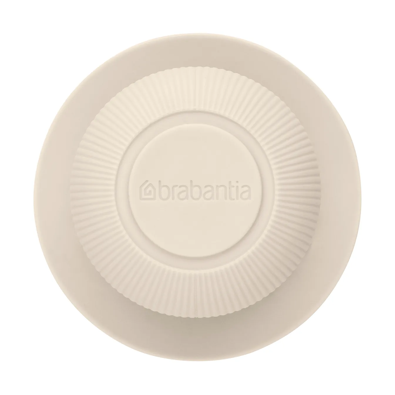 Brabantia astianpesuainesäiliö tiskiharjalla, Soft beige Brabantia