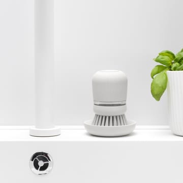 Brabantia astianpesuainesäiliö tiskiharjalla - Vaaleanharmaa - Brabantia