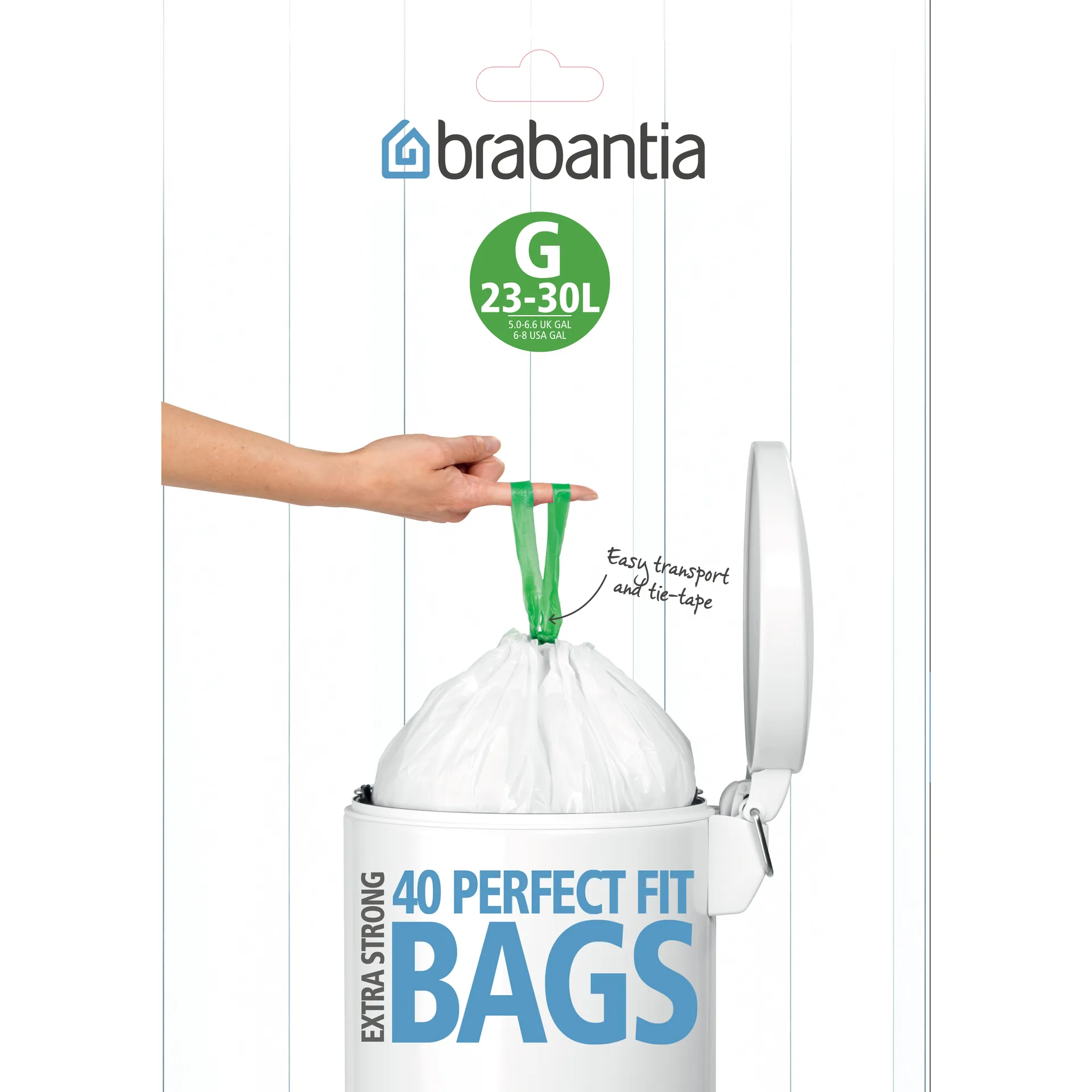 Brabantia roskapussi, 23-30 litraa Brabantia