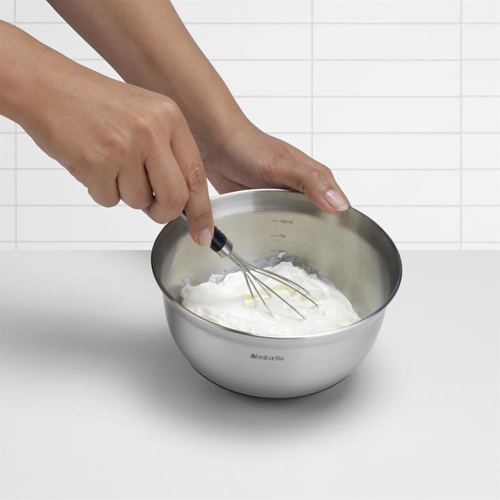 Brabantia sekoituskulho, musta 1 litra Brabantia