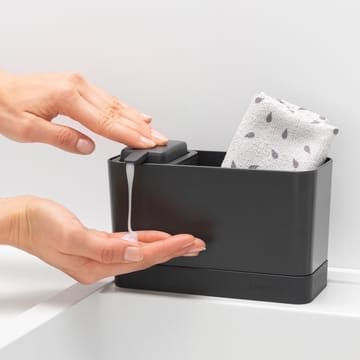 Brabantia tiskipöydän teline saippuapumpulla - Tummanharmaa - Brabantia