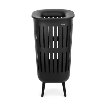 Collect-It pyykkikori - Musta, korkea, 55 l - Brabantia