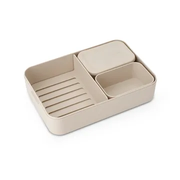 Make & Take bento -lounasrasia suuri 2 l - Soft Beige - Brabantia