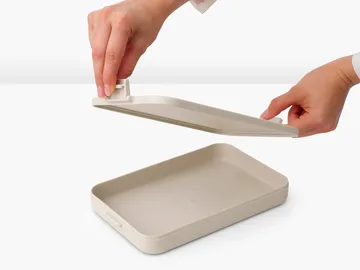 Make & Take -lounasrasia litteä 1,1 l - Soft beige - Brabantia