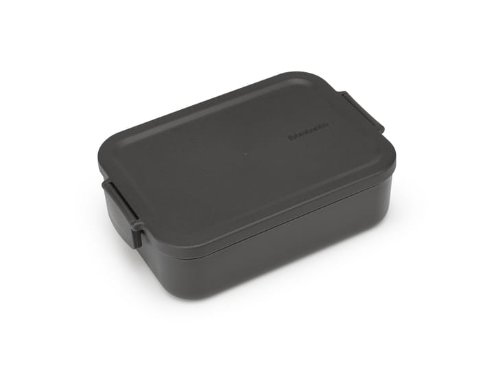 Make & Take -lounasrasia medium 1,1 l, Tummanharmaa Brabantia