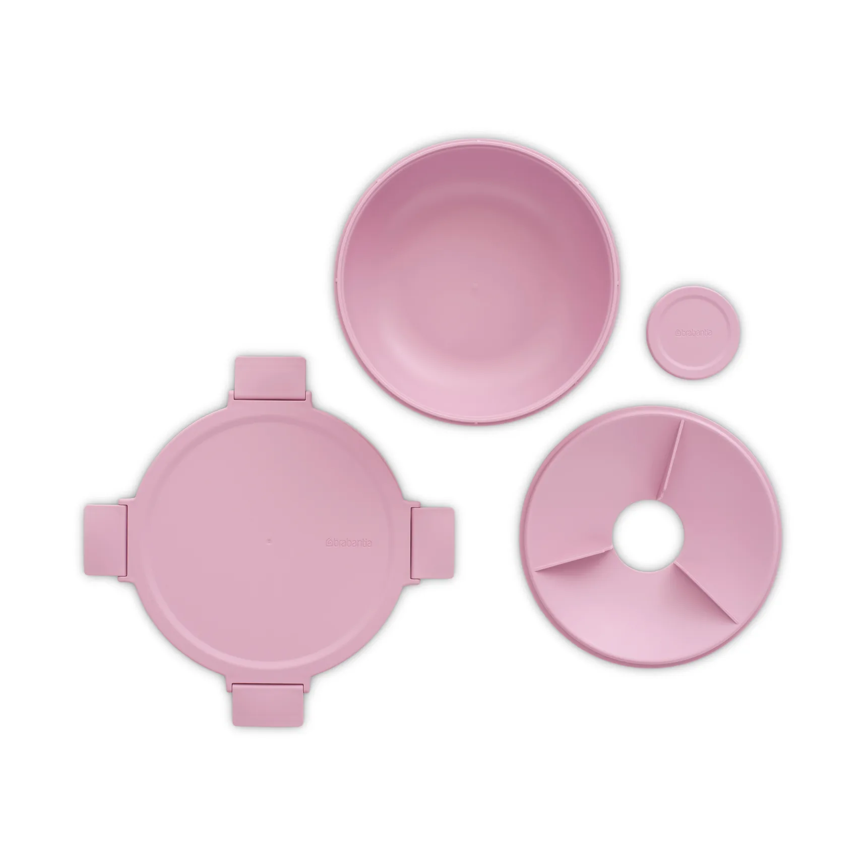 Make & Take -salaattikulho 1,3 l, Lilac Pink Brabantia