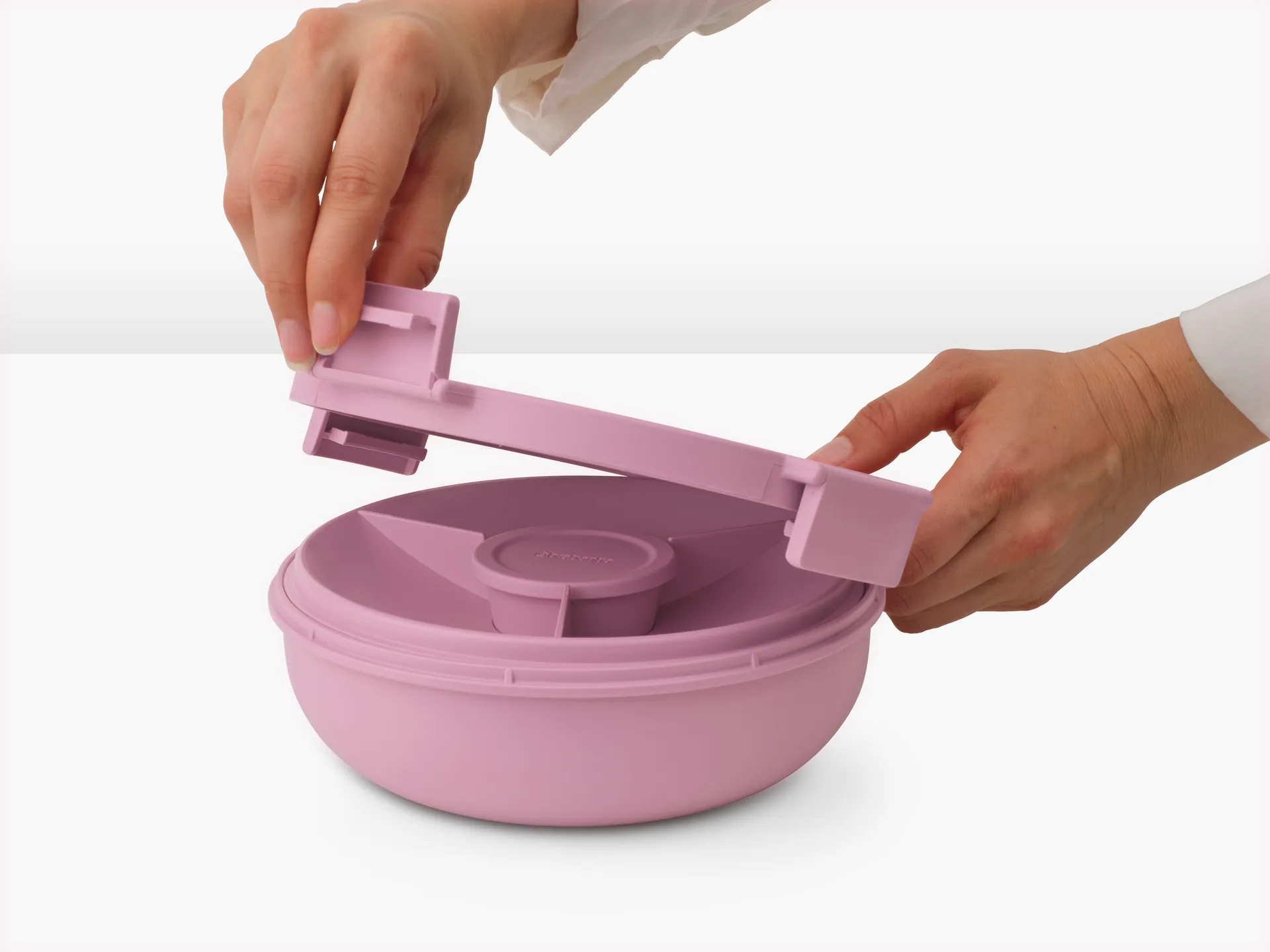 Make & Take -salaattikulho 1,3 l, Lilac Pink Brabantia