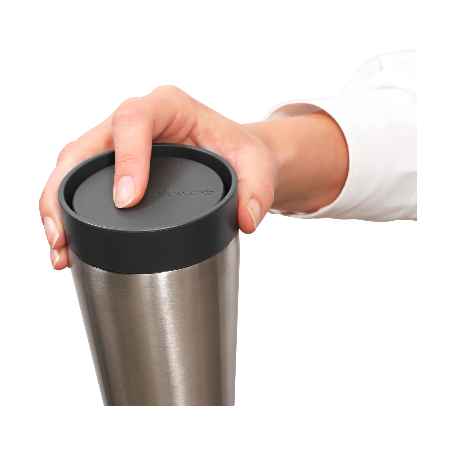 Make & Take -termosmuki 20 cl, Tummanharmaa Brabantia
