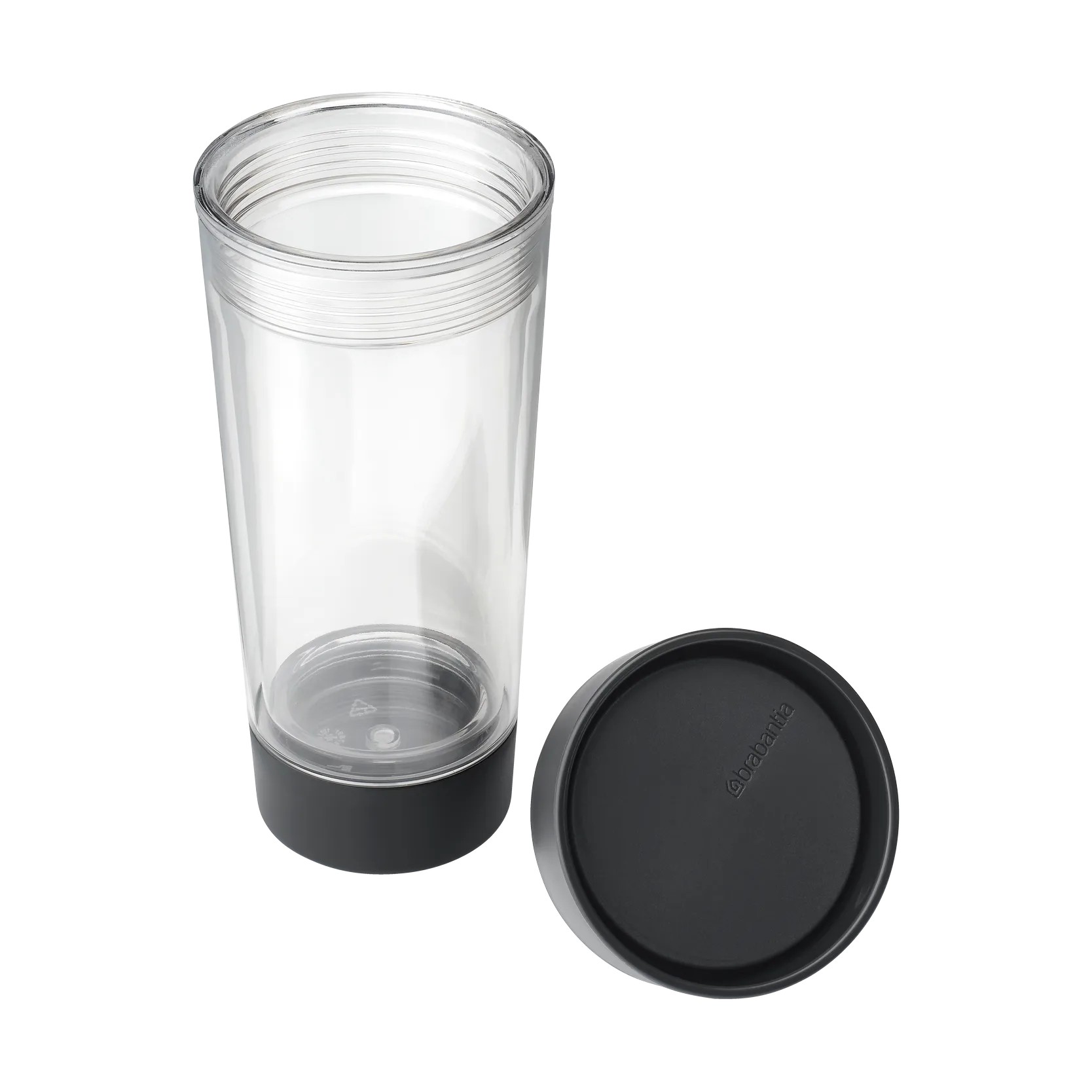 Make & Take -termosmuki teelle 36 cl, Tummanharmaa Brabantia