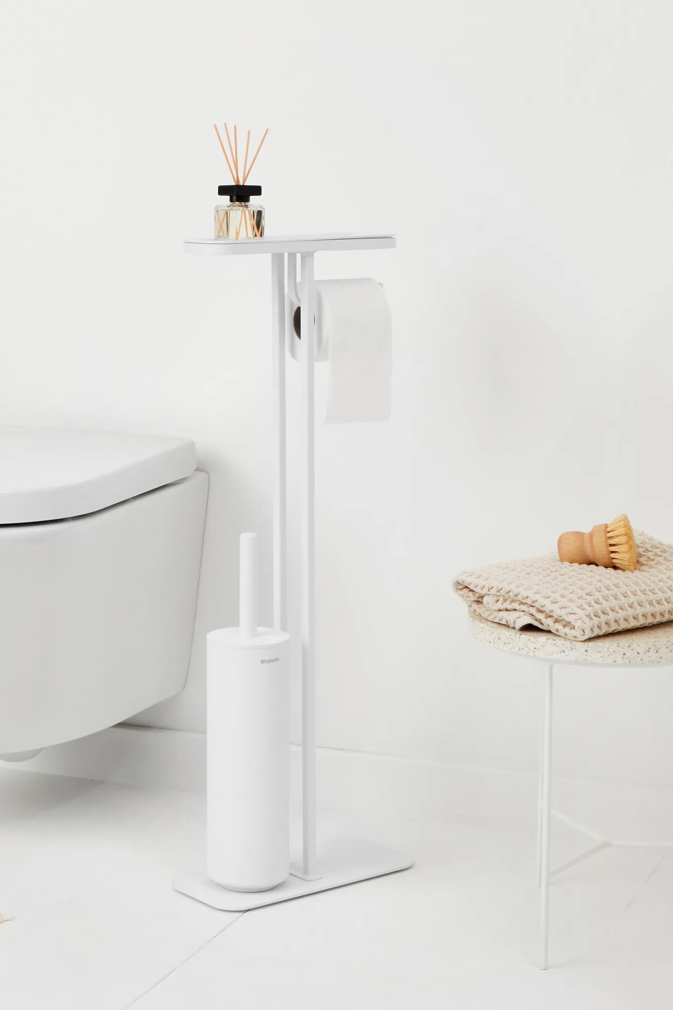 MindSet WC-butler, Mineral Fresh White Brabantia