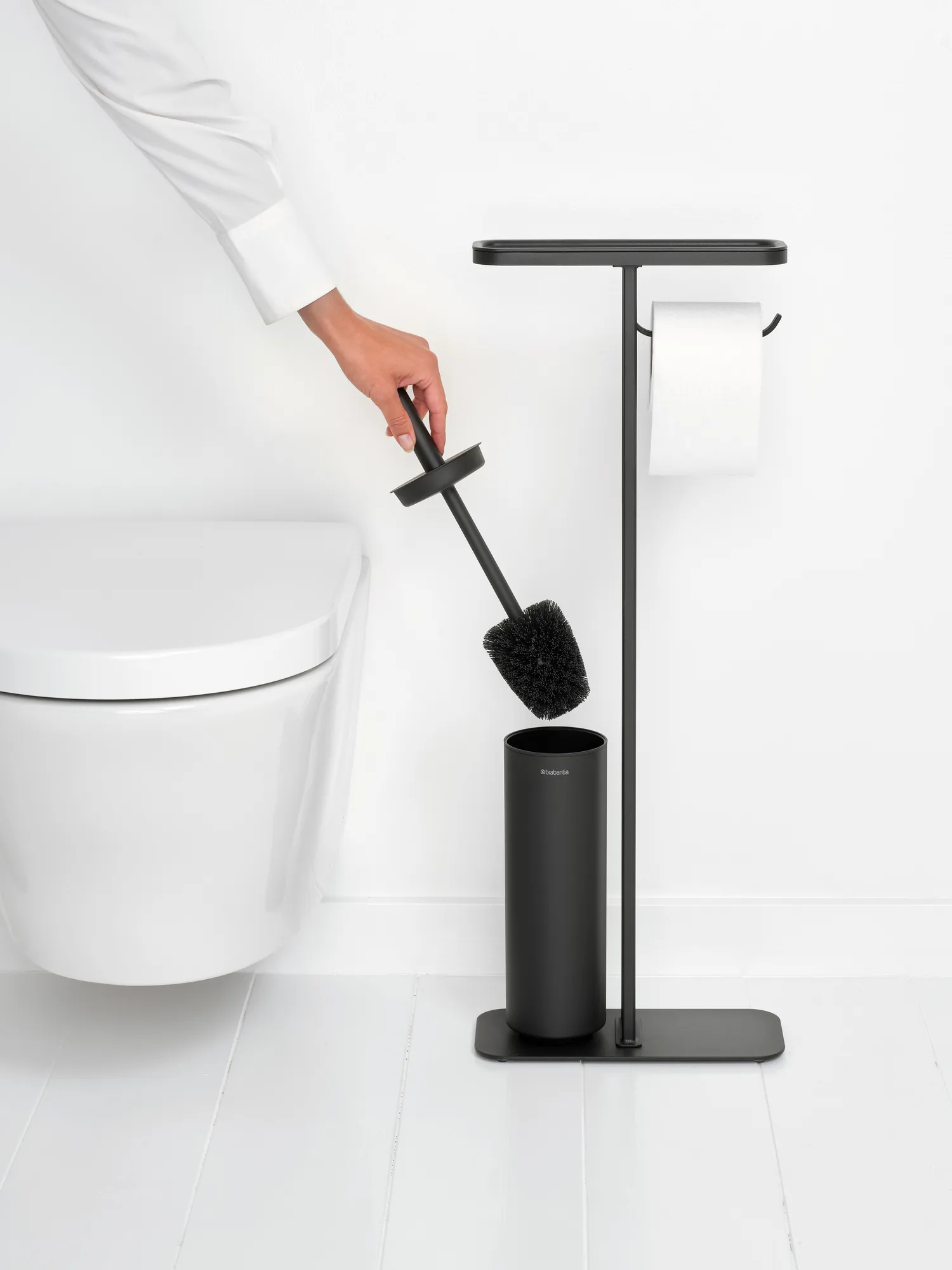 MindSet WC-butler, Mineral Infinite Grey Brabantia