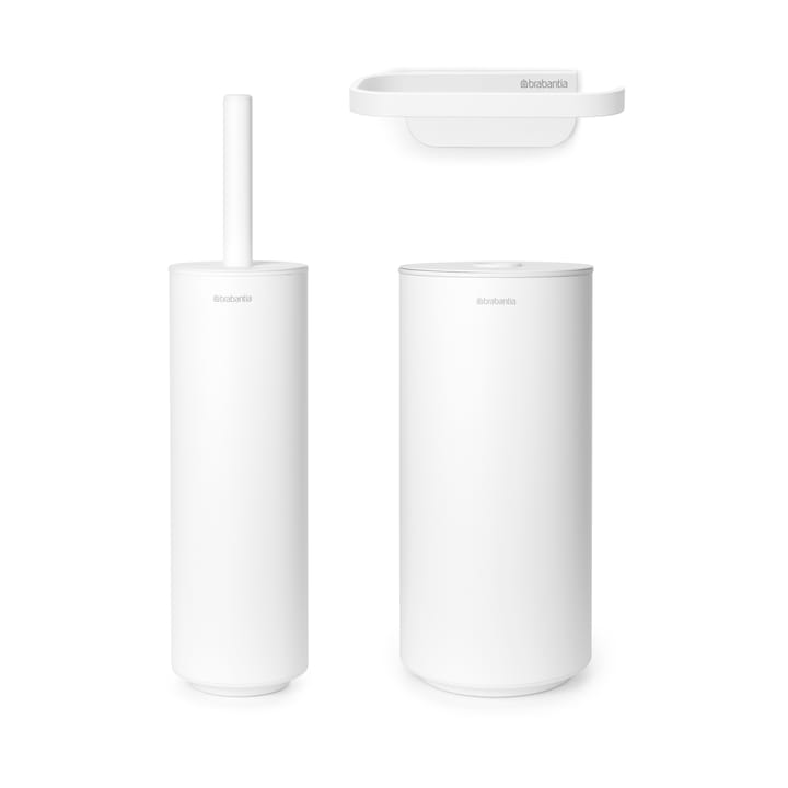 Mindset WC-setti 3 osaa - Mineral Fresh White - Brabantia