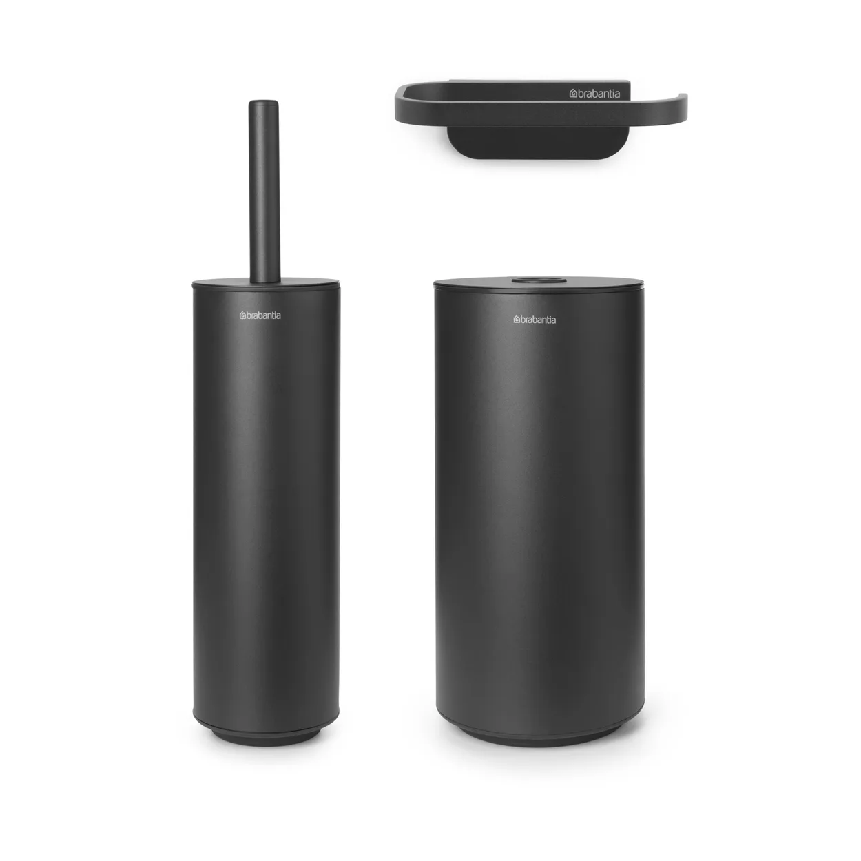 Brabantia Mindset WC-setti 3 osaa Mineral Infinite Grey