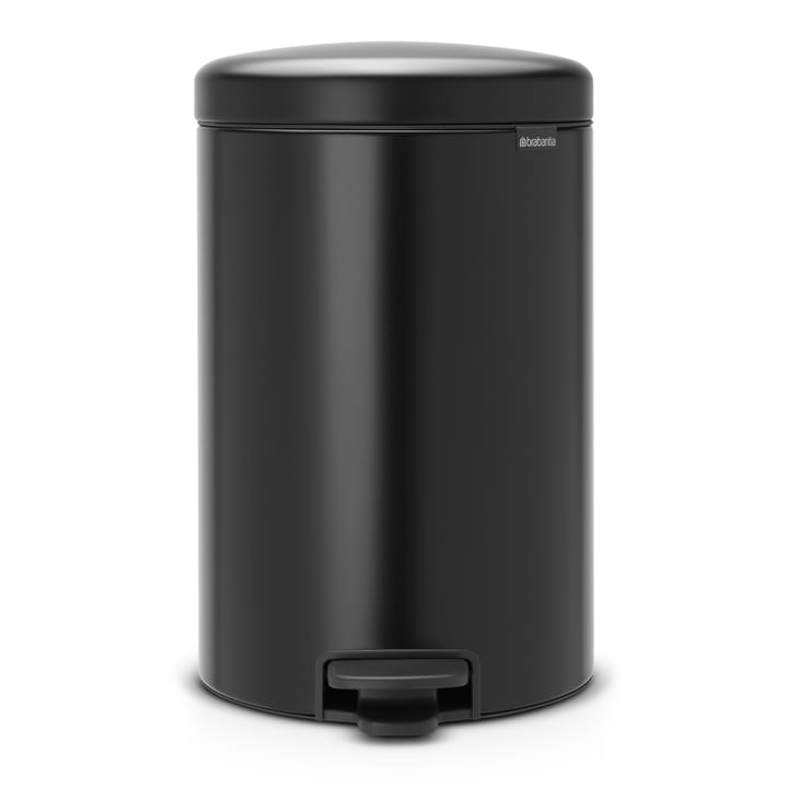 New Icon poljinroskis 20 litraa, matt black (musta) Brabantia