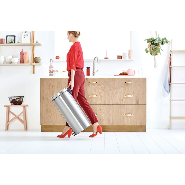 New Icon poljinroskis 30 litraa, Matt steel fingerprint proof Brabantia