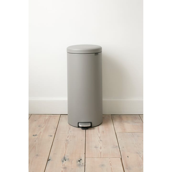 New Icon poljinroskis 30 litraa, Mineral concrete grey Brabantia