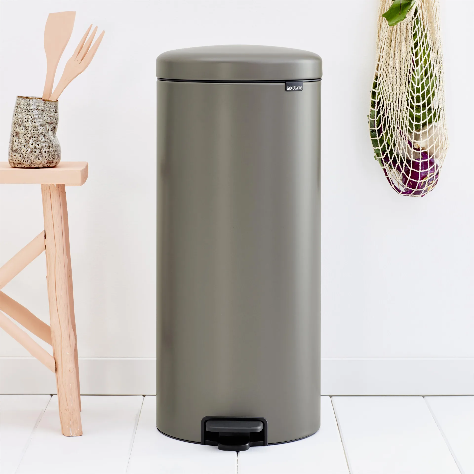 New Icon poljinroskis 30 litraa, platinum Brabantia