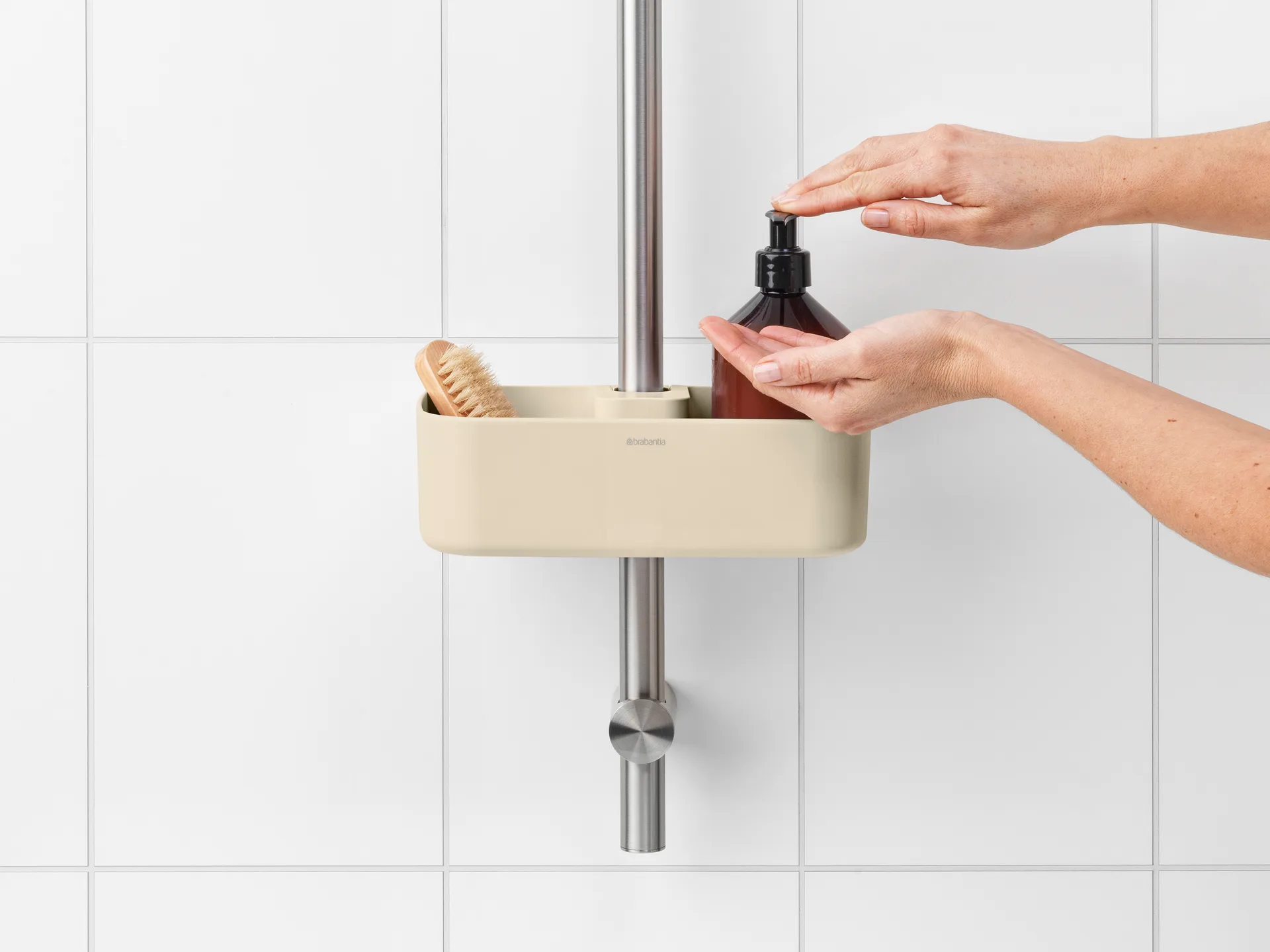 ReNew suihkukori, Soft Beige Brabantia