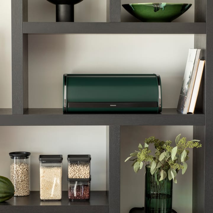 Roll Top leipälaatikko Large, Pine green Brabantia