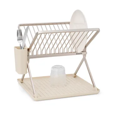 Sinkside kokoontaitettava tiskiteline 37 cm - Soft beige - Brabantia