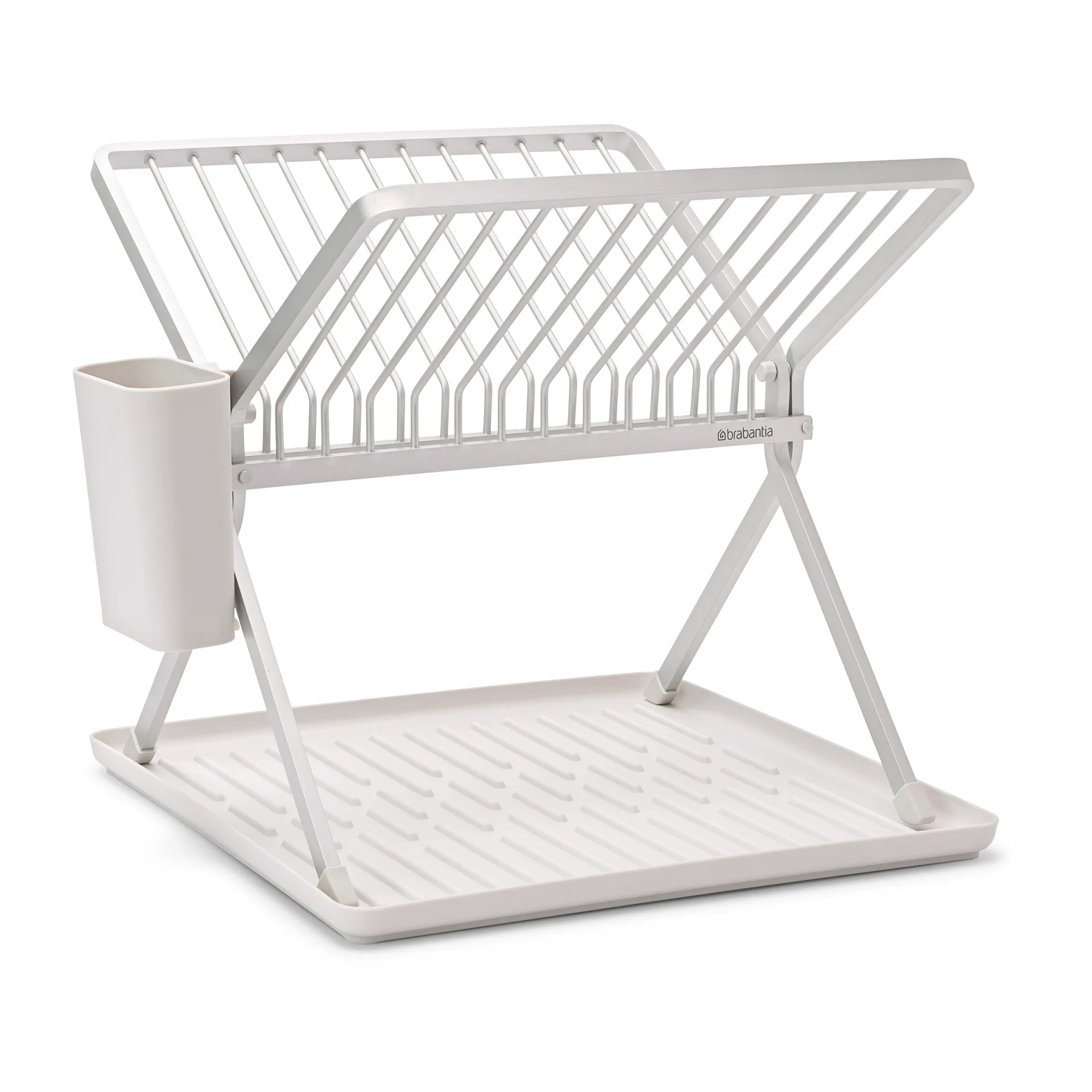 Sinkside kokoontaitettava tiskiteline 37 cm, vaaleanharmaa Brabantia