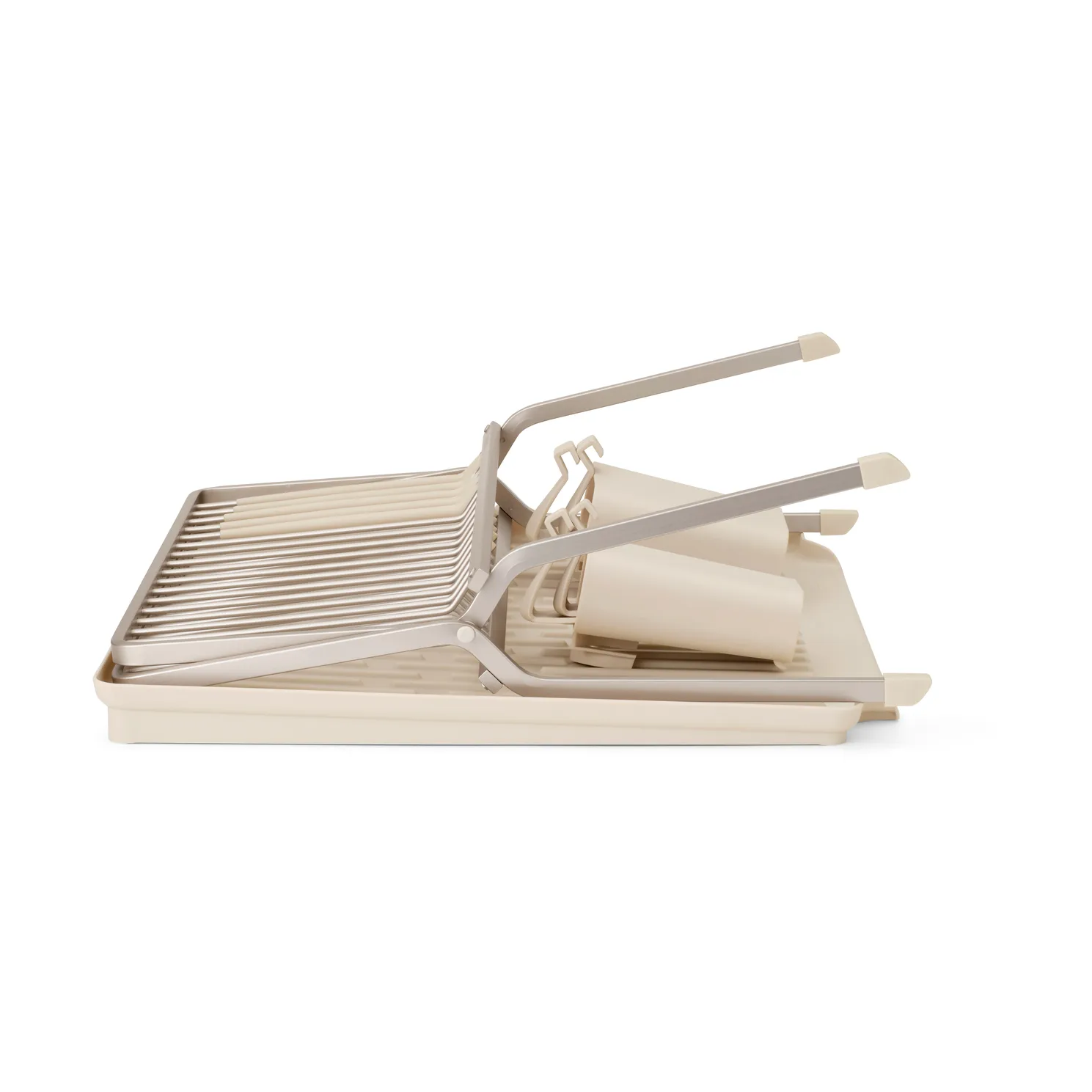 Sinkside kokoontaitettava tiskiteline 51 cm, Soft beige Brabantia