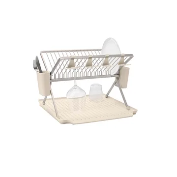 Sinkside kokoontaitettava tiskiteline 51 cm - Soft beige - Brabantia