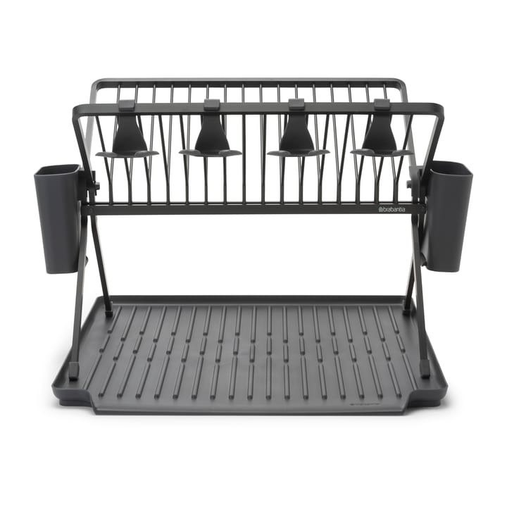 Sinkside kokoontaitettava tiskiteline 51 cm, Tummanharmaa Brabantia