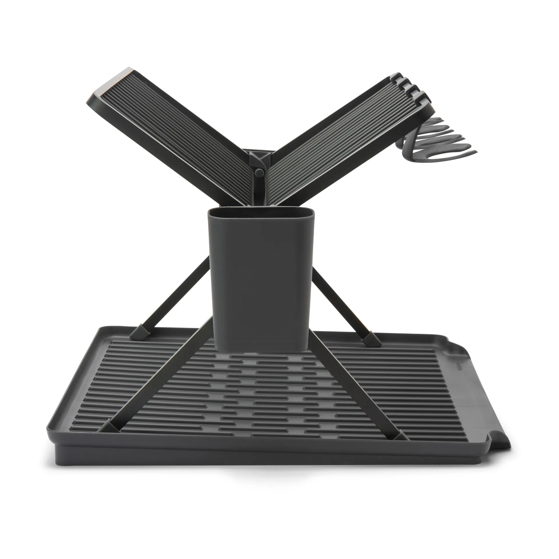 Sinkside kokoontaitettava tiskiteline 51 cm, Tummanharmaa Brabantia