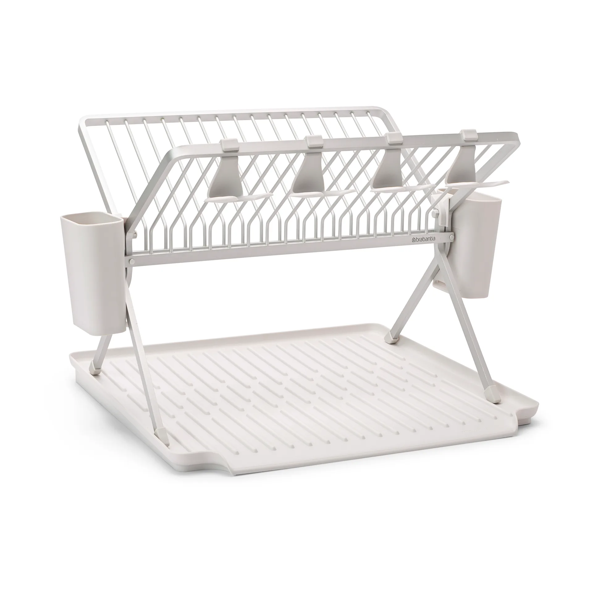 Sinkside kokoontaitettava tiskiteline 51 cm, vaaleanharmaa Brabantia