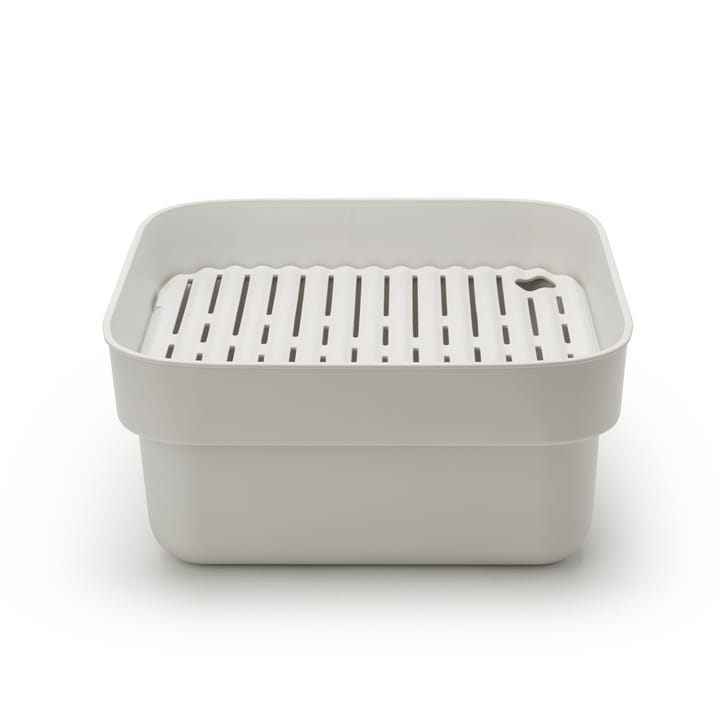Sinkside tiskiamme kuivaustarjottimella 34x37 cm, Vaaleanharmaa Brabantia